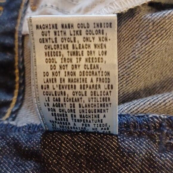 GUESS Daredevil Boot-Cut Dark Wash Denim Jeans. Size 27 - Picture 15 of 16